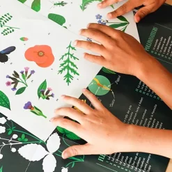 Educatieve Xxl Poster + 51 Stickers Botanic | 7-12 Jaar