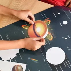 Educatieve Xxl Poster + 40 Stickers Astronomy | 7-12 Jaar
