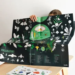 Educatieve Xxl Poster + 51 Stickers Botanic | 7-12 Jaar