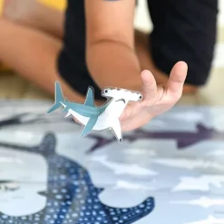 Educatieve Xxl Poster + 45 Stickers Sharks | 6-12 Jaar