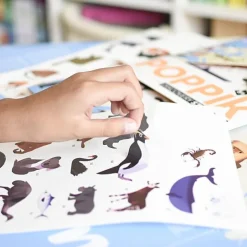 Educatieve Xxl Poster + 42 Stickers Animals Of The World | 5-12 Jaar