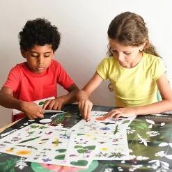 Educatieve Xxl Poster + 51 Stickers Botanic | 7-12 Jaar