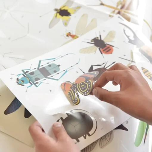 Educatieve Xxl Poster + 44 Stickers Insect | 6-12 Jaar