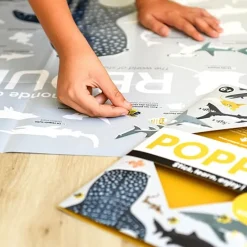 Educatieve Xxl Poster + 45 Stickers Sharks | 6-12 Jaar