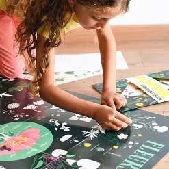 Educatieve Xxl Poster + 51 Stickers Botanic | 7-12 Jaar