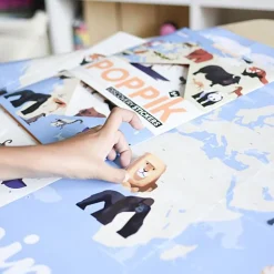 Educatieve Xxl Poster + 42 Stickers Animals Of The World | 5-12 Jaar