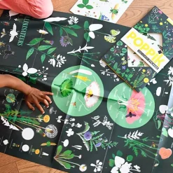 Educatieve Xxl Poster + 51 Stickers Botanic | 7-12 Jaar
