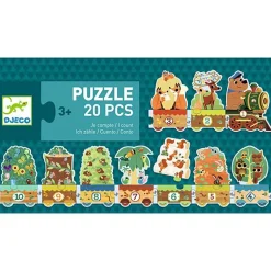 Eerste Legpuzzel Ik Tel - 20 Stukjes
