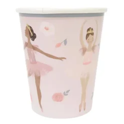 Feestbekers Ballet Cups - set van 8