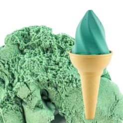 Fluffy Sand Ice Cream Shop - 4 kleuren speelzand en accessoires