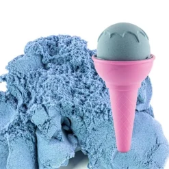 Fluffy Sand Ice Cream Shop - 4 kleuren speelzand en accessoires
