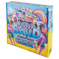 Fluffy Sand Ice Cream Shop - 4 kleuren speelzand en accessoires