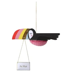 Flying Toucan Honeycomb Card