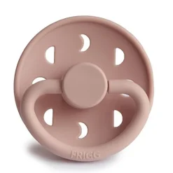Frigg Moon Fopspenen Siliconen Blush/Cream - Set Van 2