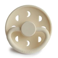 Frigg Moon Fopspenen Siliconen Blush/Cream - Set Van 2