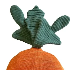 Gebreid Kussen Cathy The Carrot - 25 X 40 Cm