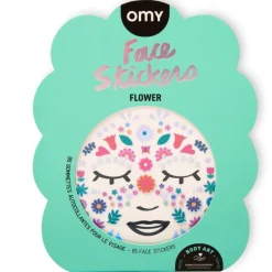 Gezichtstickers - Face Stickers Flower