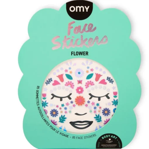 Gezichtstickers - Face Stickers Flower