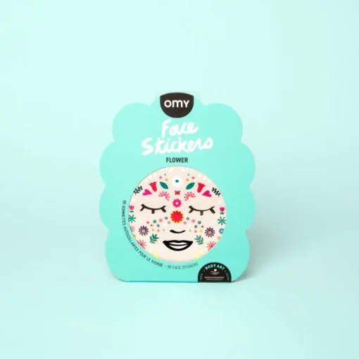 Gezichtstickers - Face Stickers Flower