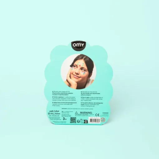 Gezichtstickers - Face Stickers Flower