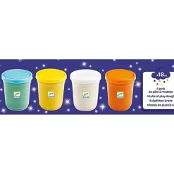 Glitter Boetseerklei | Set Van 4