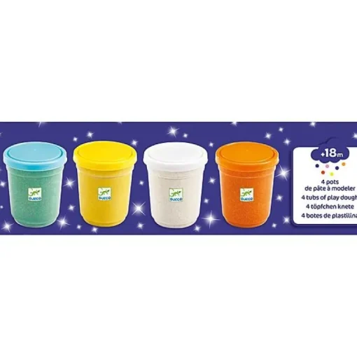 Glitter Boetseerklei | Set Van 4
