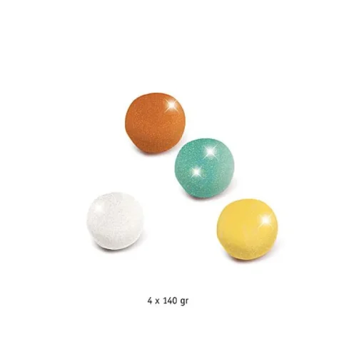 Glitter Boetseerklei | Set Van 4