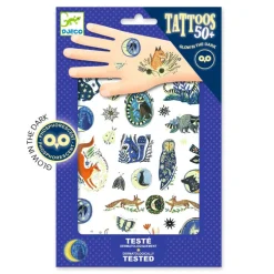 Glow-in-the-dark Kleeftatoos - Reflets de nuit