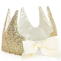 Gouden Kroon - Gracious Gold Sequins Crown