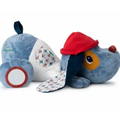 Grote activiteitenknuffel Jules grote ontdekkingshond - 55 cm