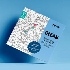 Grote kleurposter Giant Coloring Poster - Ocean