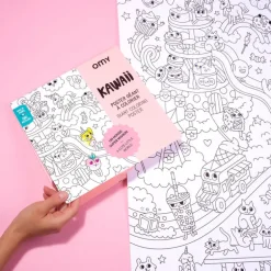 Grote kleurposter Giant Coloring Poster - Kawaïï