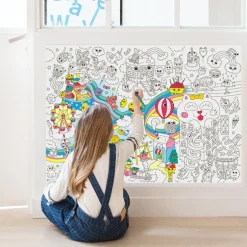 Grote kleurposter Giant Coloring Poster - Kawaïï