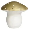 Grote Lamp Paddenstoel - Goud