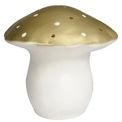 Grote Lamp Paddenstoel - Goud