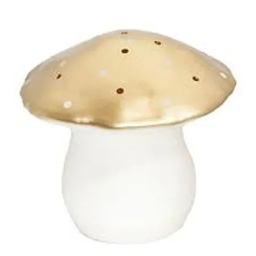 Grote Lamp Paddenstoel - Goud