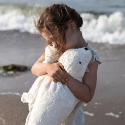 Grote Witte Zeehond Knuffel Met Warmtekussen | 63 Cm