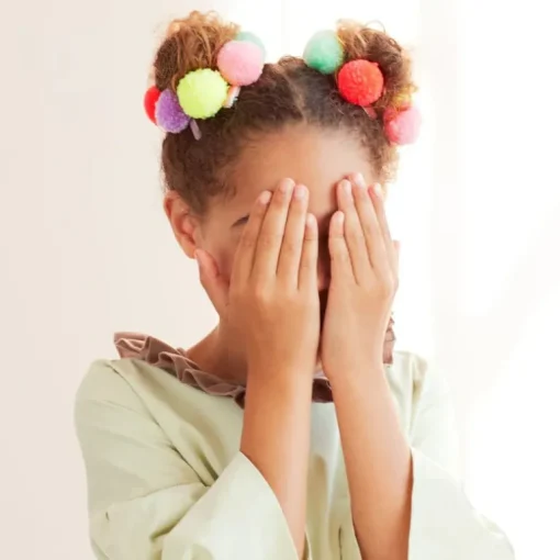 Haaraccessoires Unicorn Pompom Hair Clips - set van 6