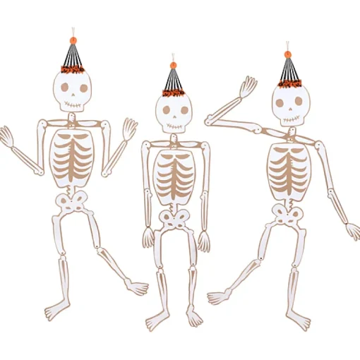 Halloween Decoratie |  Vintage Giant Jointed Skeletons