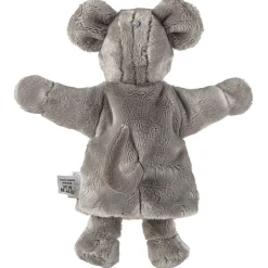 Handpop En Knuffeltje Muis - 34 cm