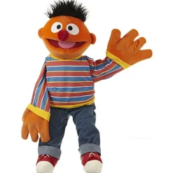 Handpop Ernie Sesamstraat - 45 cm