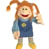 Handpop Met Vlechtjes Tanni - 45 cm