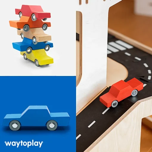 Heen En Weer Waytoplay Auto | Yellow