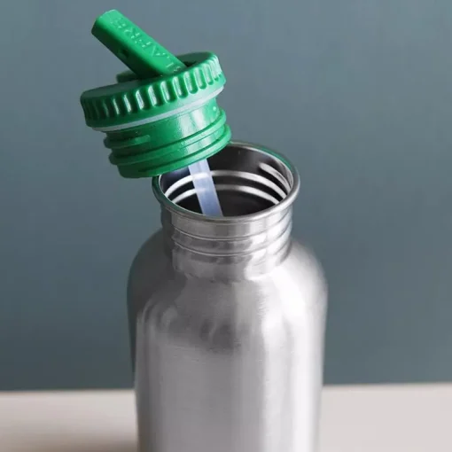 Herbruikbare rietjes + reinigingsborstel | voor de sporttuit van fles 500 ml