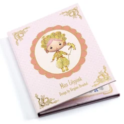 Herbruikbare stickerboekje Tinyly Miss Lilypink - 40 stickers