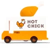 Hot Chick Van (F505) 8,4X4,1X6,5Cm, Wooden Diecast, In Giftbox,