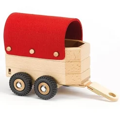 Houten Aanhangwagen - Paardentrailer