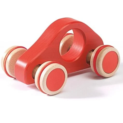 Houten Auto - Lenki Midi Red