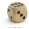 Houten dobbelsteen - 3 cm