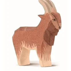 Houten Figuur - Geitebok